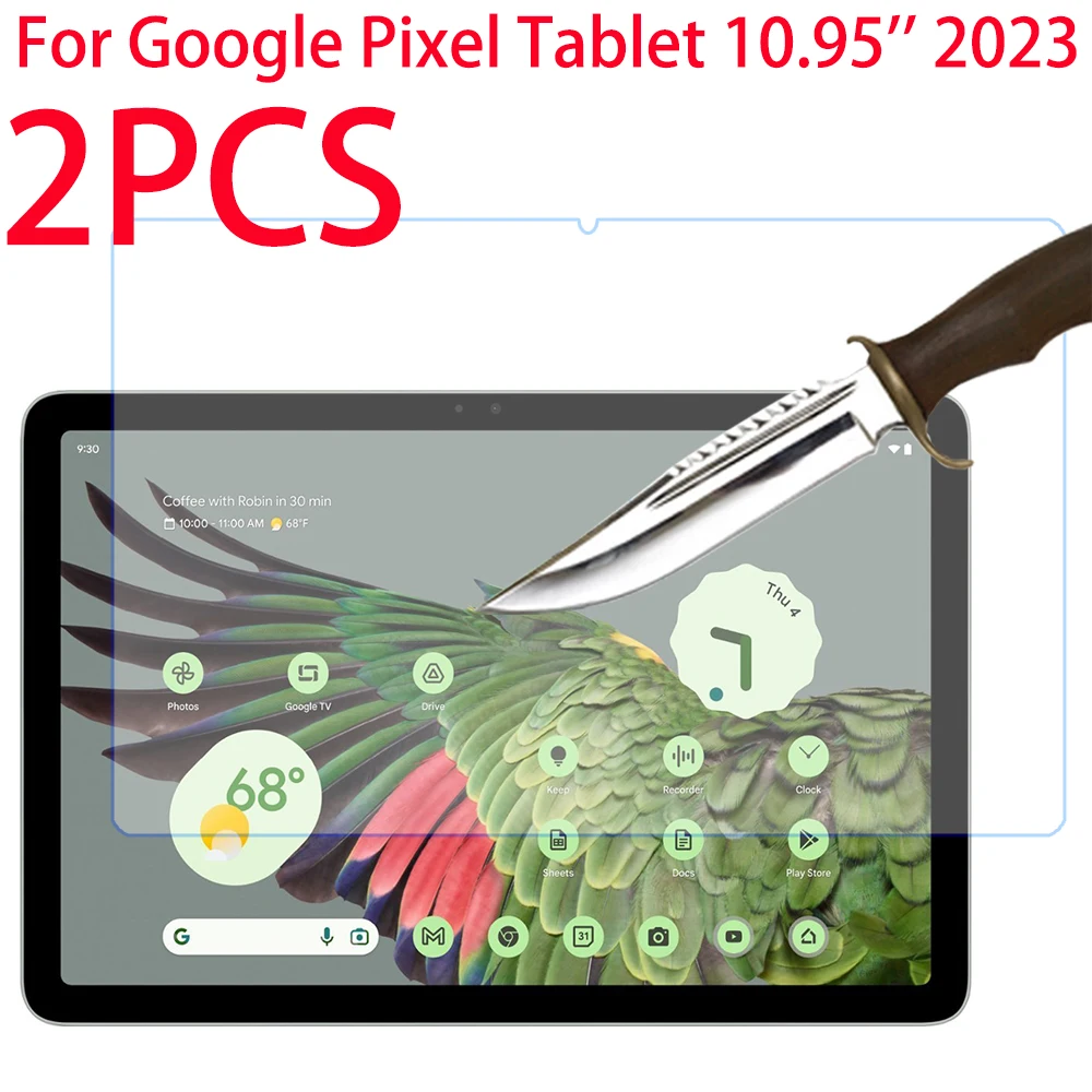 2PCS For Google Pixel Tablet 10.95 inch 2023 Tempered Glass Screen Protector For Google Pixel 10.95'' Protective Film Fit Screen-animated-img