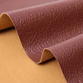 1Pc 100*140cm Litchi PU Leatherette Faux Leather Fabric Synthetic for Sewing Bow Bag Brooches Sofa Car DIY Hademade Material preview-3