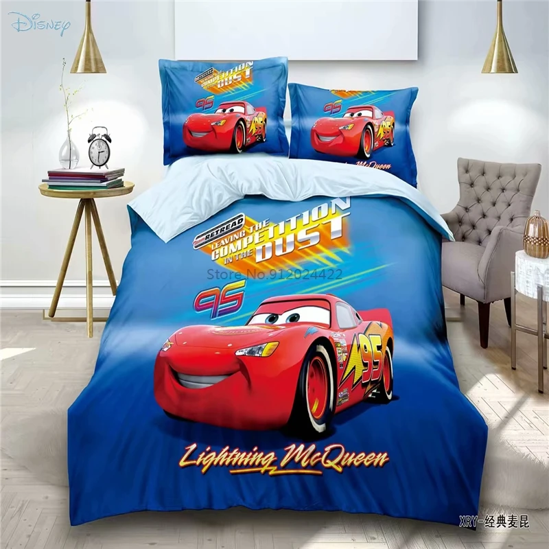 Cartoon Lightning McQueen Bedding Set 