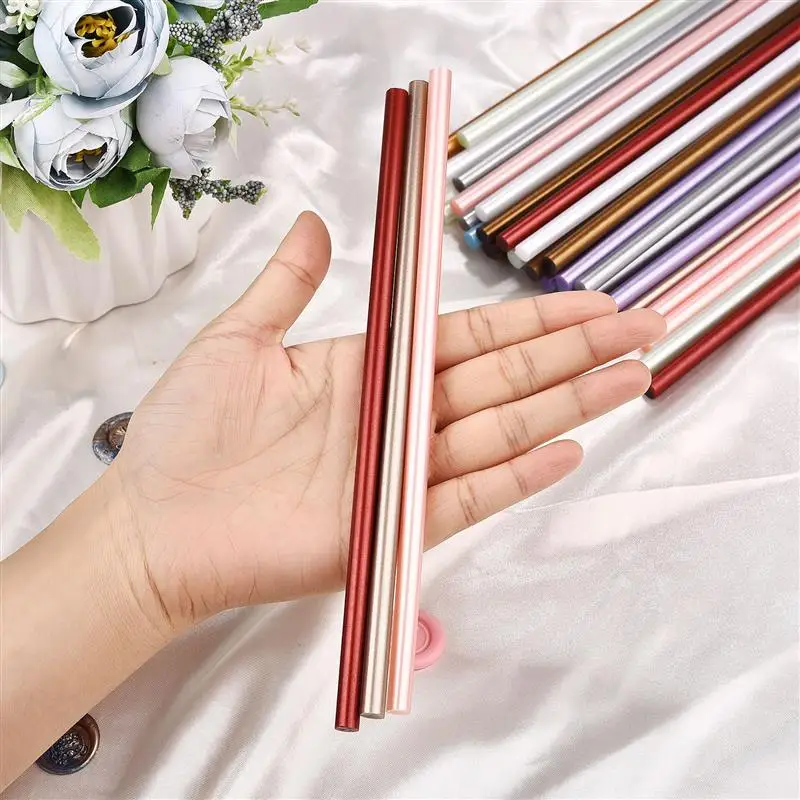 DIY Seal Wax Sticks For Melting Glue Gun Sealing Wax Sticks Wedding Party  Invitation Sealing Wax For Fashion Gift Decoration