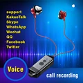 Call Recording Headset for iPhone WeChat Skype WhatsApp Kakaotalk Facebook Twitter Voice Teleconferencing Bluetooth Recorder preview-3