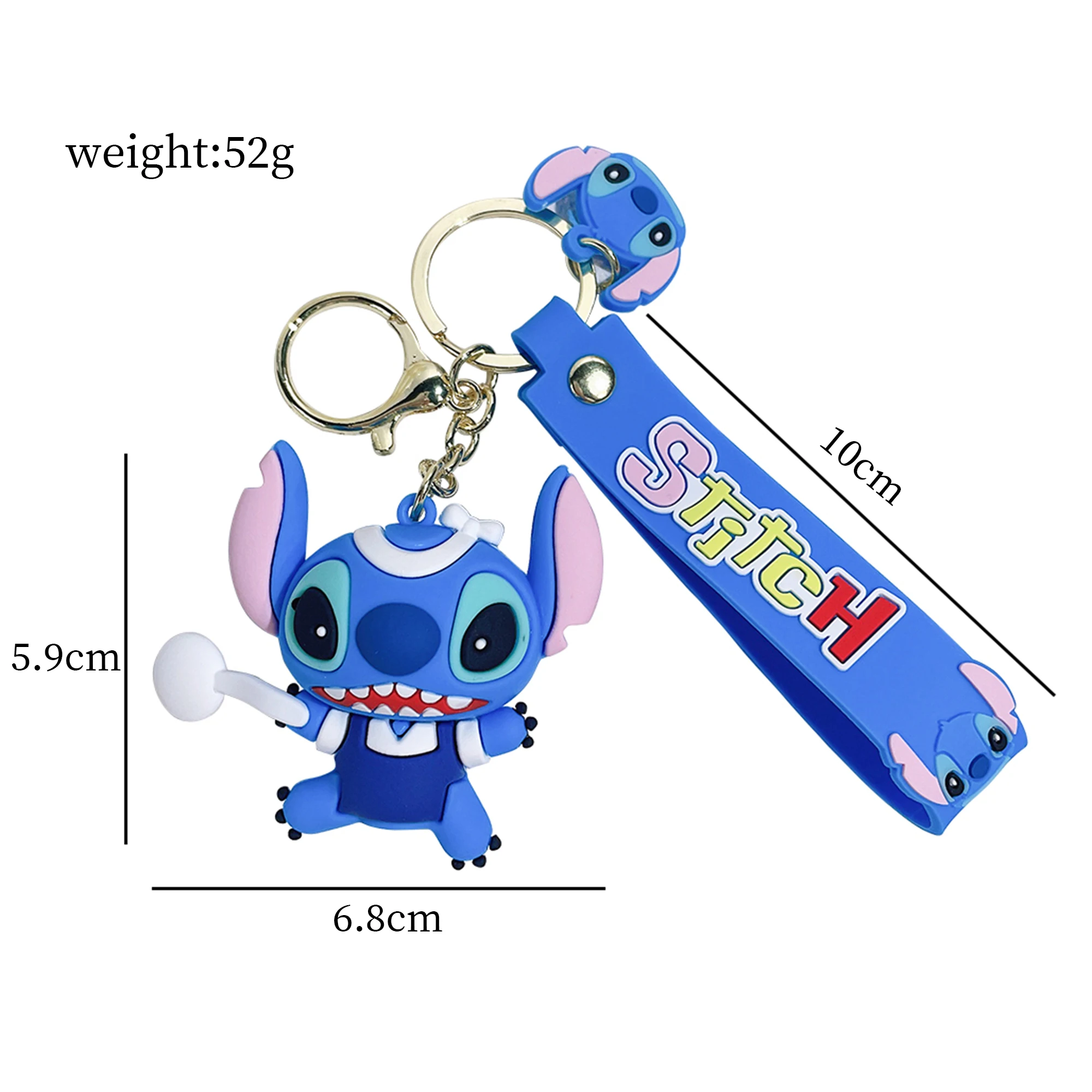 Lilo & Stitch Toys Keychian Anime Stitch Pendant Keychain Sweet