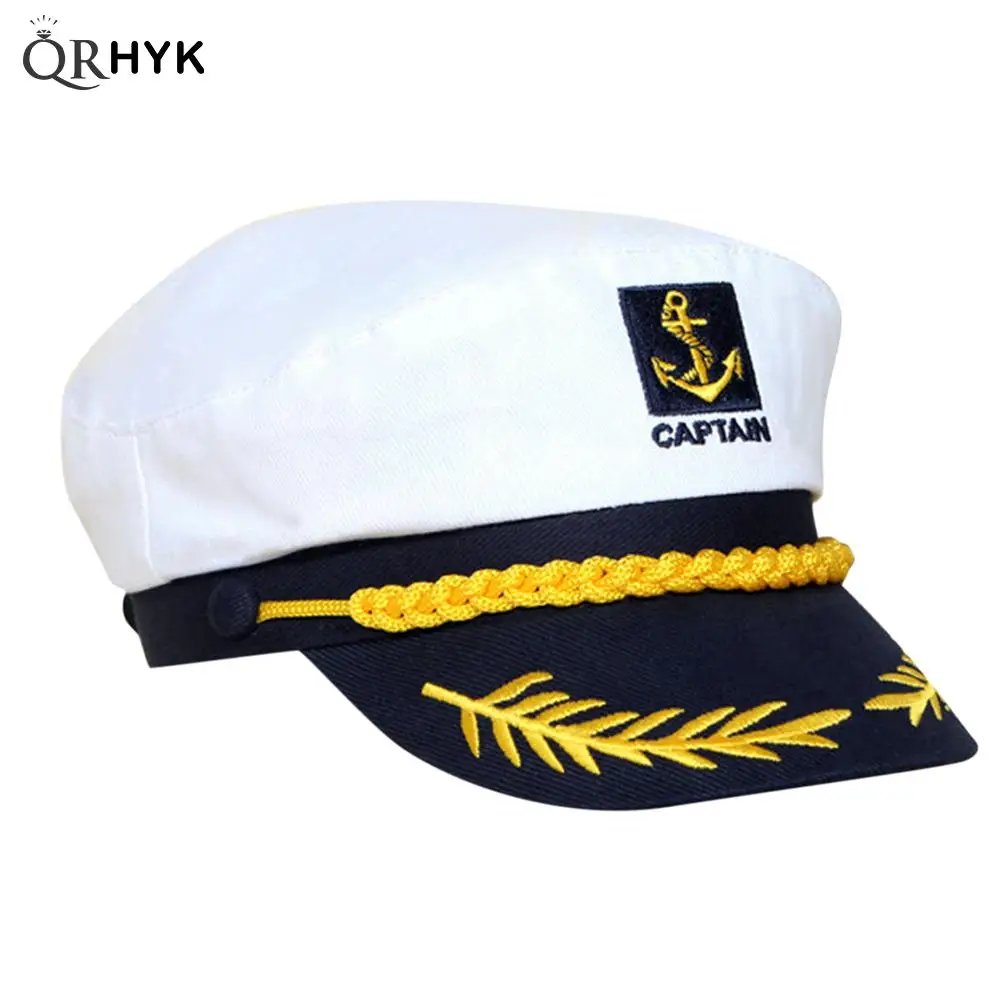 קנו כובעי גברים | 1PC White Hats Yacht 