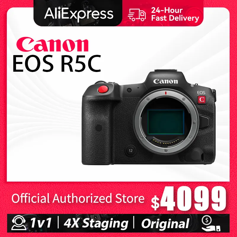 Купить Алиэкспресс | Canon EOS R5C Full-frame Professional Flagship ...