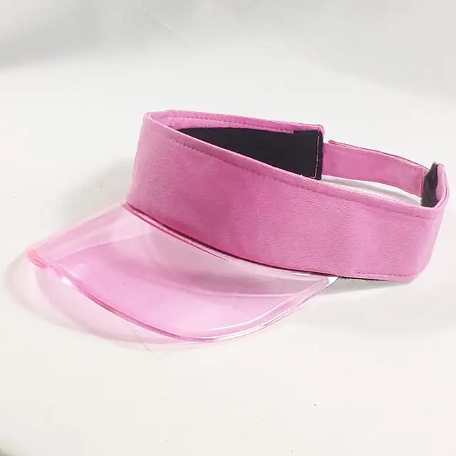 pink visor hat