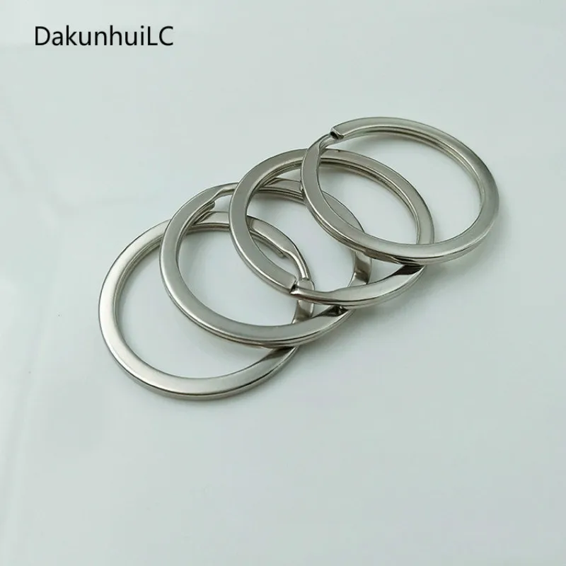 1Pcs Keyring Keychain Extra Large Hinged Keyring Split Ring Key Ring Keyfob  76mm Diameter Home DIY