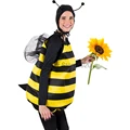 2024 Family Animal Costumes For Men Women Halloween Fancy Bee Cosplay Outfits Adults Kids Bumble Cosplay Dress Up preview-4