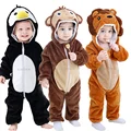 Newborn Unisex Baby Rompers Panda Pajamas Animal Cartoon Costumes Clothes Toddler Girl Boy Clothes Overalls Children Jumpsuits preview-3