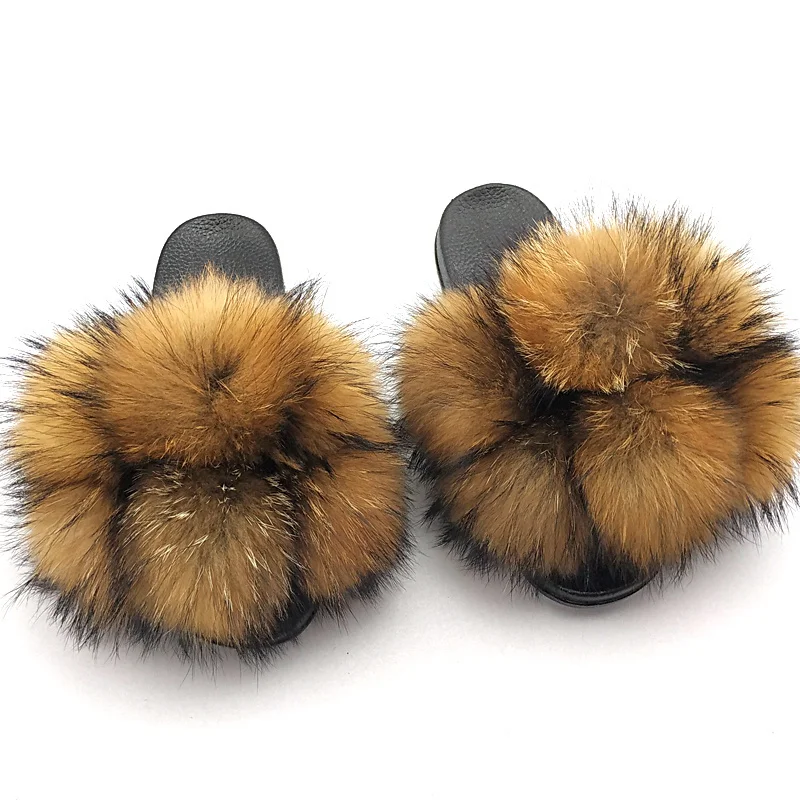 mink fur slides wholesale