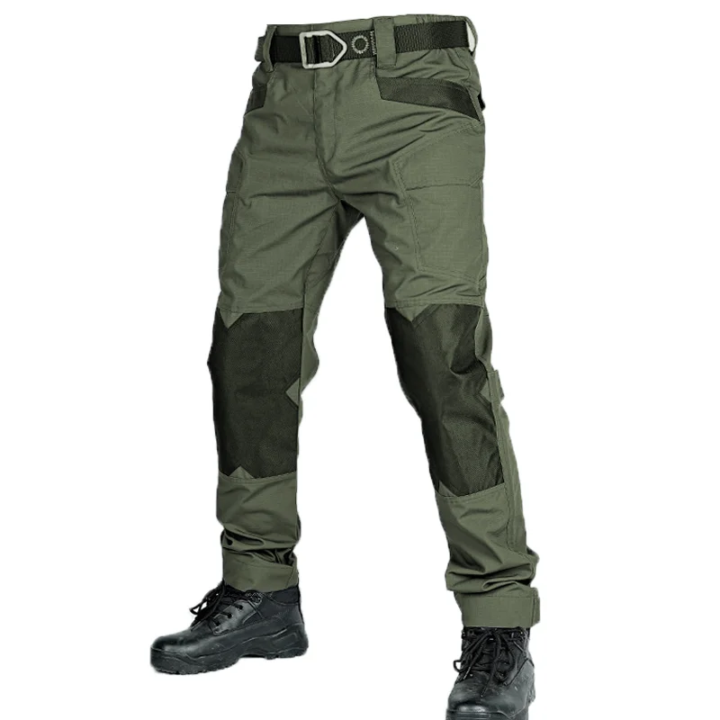 Men's Military Tactical Airsoft Equipments Multicam Black Pants Camo Cargo Hunting Pants-animated-img