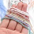 120pcs/lot Crystal Glass Rondelle Beads Austria Faceted Round Loose Spacer Beads preview-2