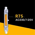 LED R7S Glass ABS Tube 118mm 78mm dimmable Instead of halogen lamp cob 220V 230v Energy saving powerful R7S led bulb 15W 30W 50W preview-2