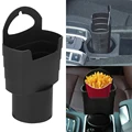 2pcs French Fry Holder for Car, Holds Fries, with Sauce Tray, Multi-Purpose Drink Beverage Fast Food Holders Plastic preview-3