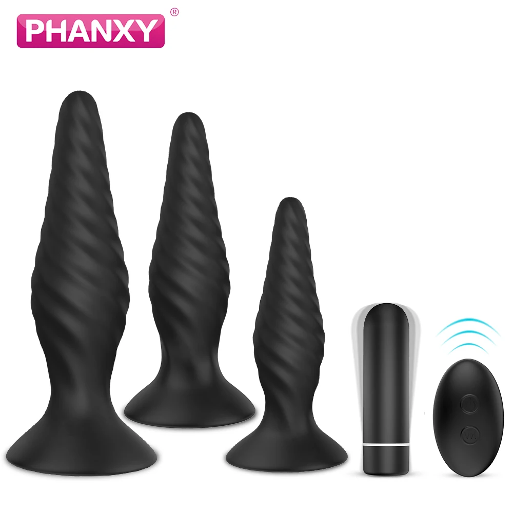 Купить Секс товары | PHANXY Butt Anal Plug Set Dilator Tube Big Huge Sex  Toy Vibrator Vibrating Ass Gay Cork Silicone Plug for Man Women Sex Products