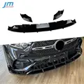 ABS Car Front Lip Spoiler Bumper Guard BodyKit Protect Lower Splitter For Mercedes Benz GLC Class X254 GLC 260 300 Sport 2023+ preview-1