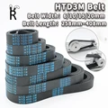 HTD3M Timing Belt Length 258mm to 408mm 3M Belt Width 6mm 10mm 15mm 20mm Synchronous Belt HTD 3M Belts Closed Loop Rubber Belt