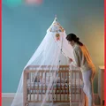 Baby Bed Mosquito Net Foldable Summer Girl Arched Mosquitos Nets Portable Crib Netting For  Baby Cradle Canopy Beds Kids preview-4