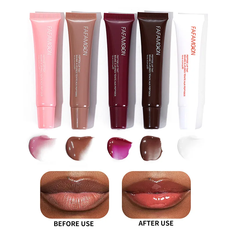 Moisturizing Mirror Lipgloss Lip Plumper Makeup Nutritious Liquid Lipstick Transparent Mineral Lip-oil Korean Cosmetic New-animated-img