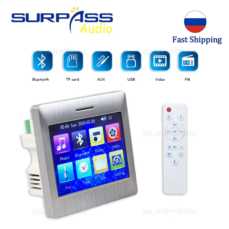 Купить Домашнее аудио и видео Touch Screen Bluetooth Smart Control