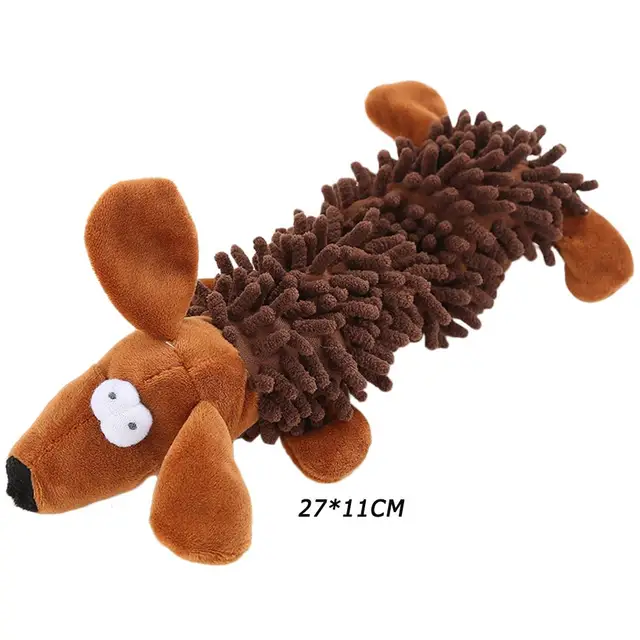 funny plush dog toys