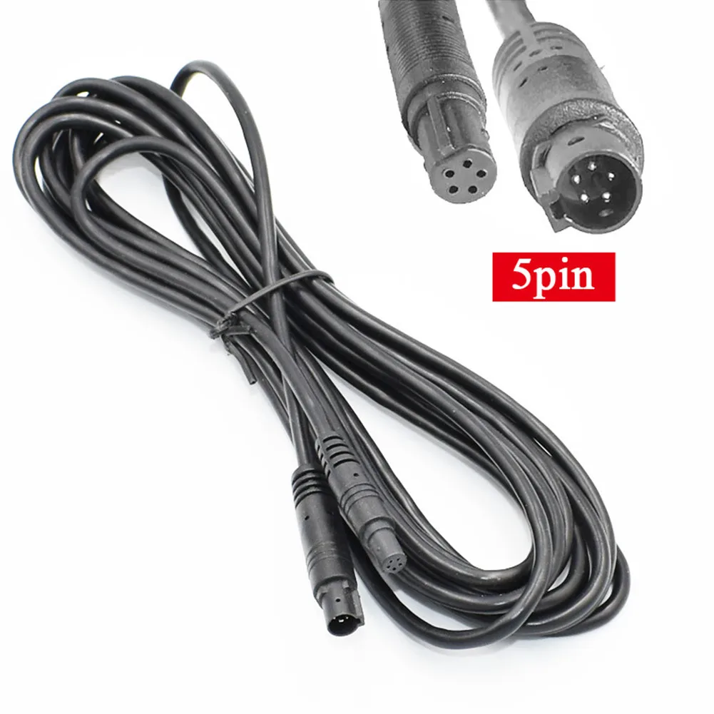 4Pin Car DVR Camera Extension Cable 2.5M Male To Female Connector Cord For Dash Cam Reverse Camera Cable-animated-img