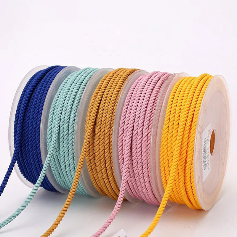 2mm 100M Macrame Cord Rope Cotton Twine Thread String Crafts DIY