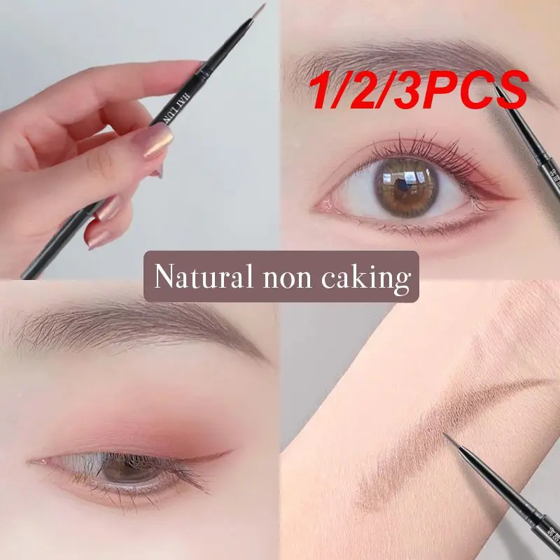 1/2/3PCS Eyebrow Pen Eyebrow Enhancers Long-lasting Waterproof Air-cushion Dye Eye Brows Gel Brown Tinted Liquid Eyebrows Tint-animated-img