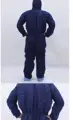Disposable Non-woven Fabric Protective Breathable Dustproof Safety Clothing Sparying Painting Overall Suit preview-1