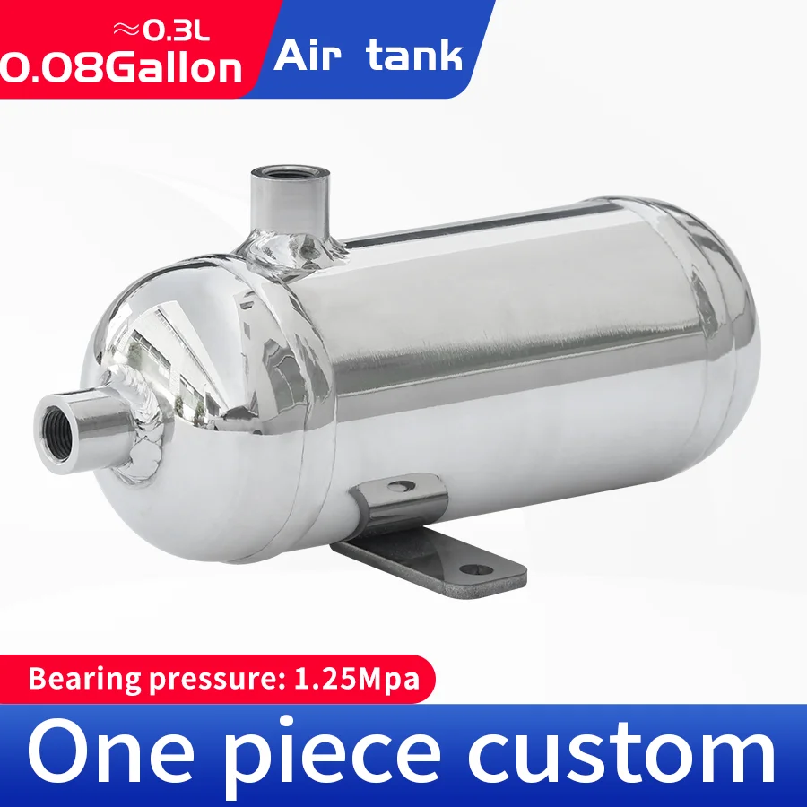 0.5L 304 Stainless Steel Small Horizontal Air Compression Tank Vacuum  Buffer Air Storage Suitable for Beauty Instruments - AliExpress