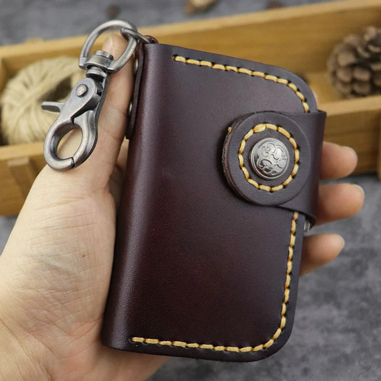 card holder wallet with keyring