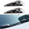 2pcs Car Windshield Wiper Spolier Wiper for Scraping Water in Rain at high speed Aid Presser Plastic, Universal preview-1