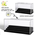 HUIQIBAO Dustproof Figures Display Case Box Show Case For Model Collection Building Blocks Display Box Bricks Toy Children Adult preview-2