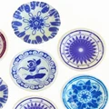 5Pcs/Set Dollhouse Toys Mini Chinese Style Food Plates Dollhouse Simulation Dining Plates Kitchen Accessories Pretend Play Props preview-5