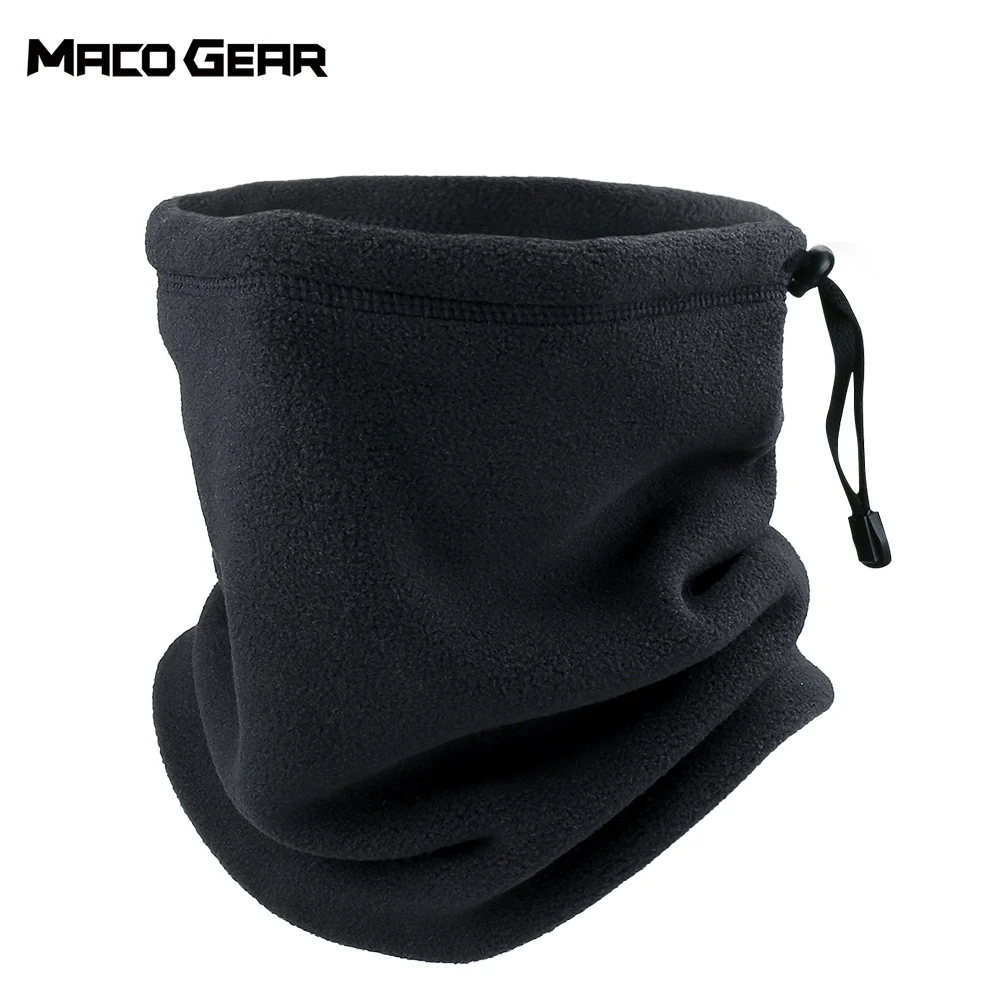 Winter Fleece Neck Warmer Gaiter Bandana Thermal Face Mask Ski Hiking Cycling Hunting Snowboard Sports Running Scarf Men Women-animated-img