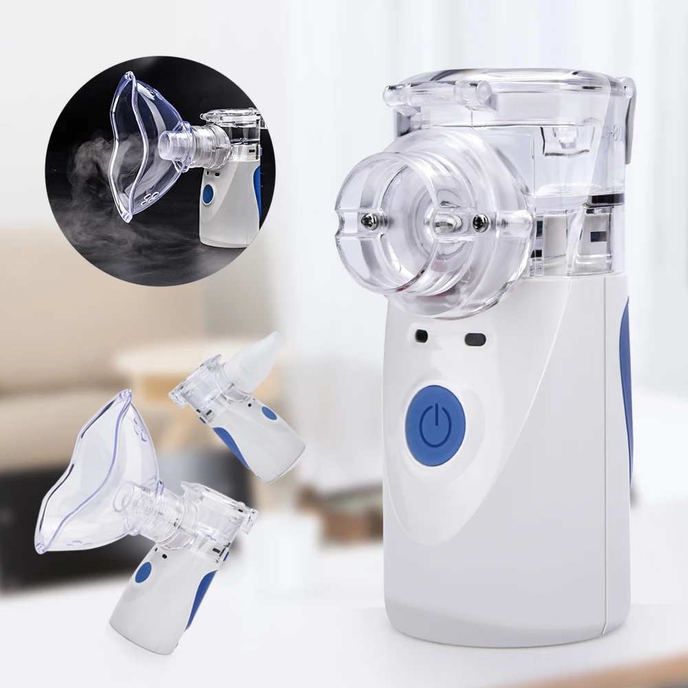 Купить Здоровье Portable Silent Ultrasonic Nebulizer Inhaler Machine