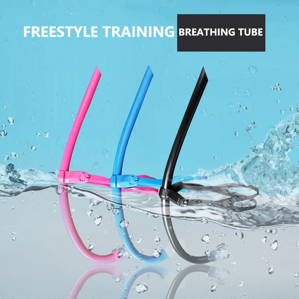 Diving Training Mouthpiece Comfortable Front Head Snorkel One-Way Purge Valve for Snorkeling Scuba Diving Freediving Swimming-animated-img