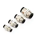 5pcs PM Pneumatic Connector Gas Connector Brass Quick Rapidities for Air Hose Fittings Coupling Compressor Accessories Quick preview-2