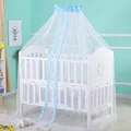 Baby Bed Mosquito Net Foldable Summer Girl Arched Mosquitos Nets Portable Crib Netting For  Baby Cradle Canopy Beds Kids preview-3