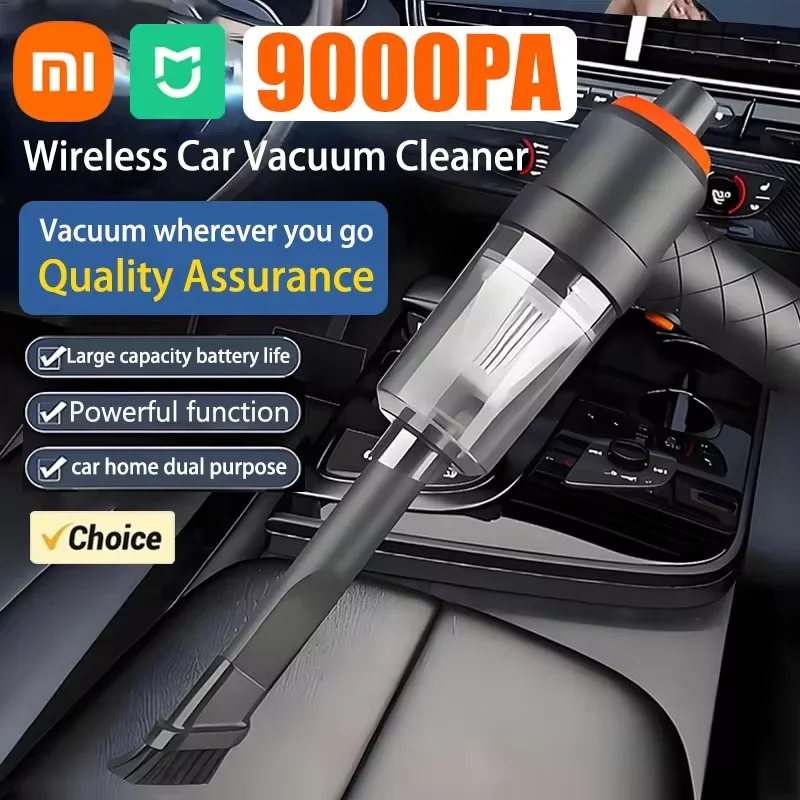 Xiaomi 9000Pa Wireless Car Vacuum Cleaner 120W High-power Vacuum Cordless Handheld Auto Portabale Vacuum Cleaner For Home Office-animated-img