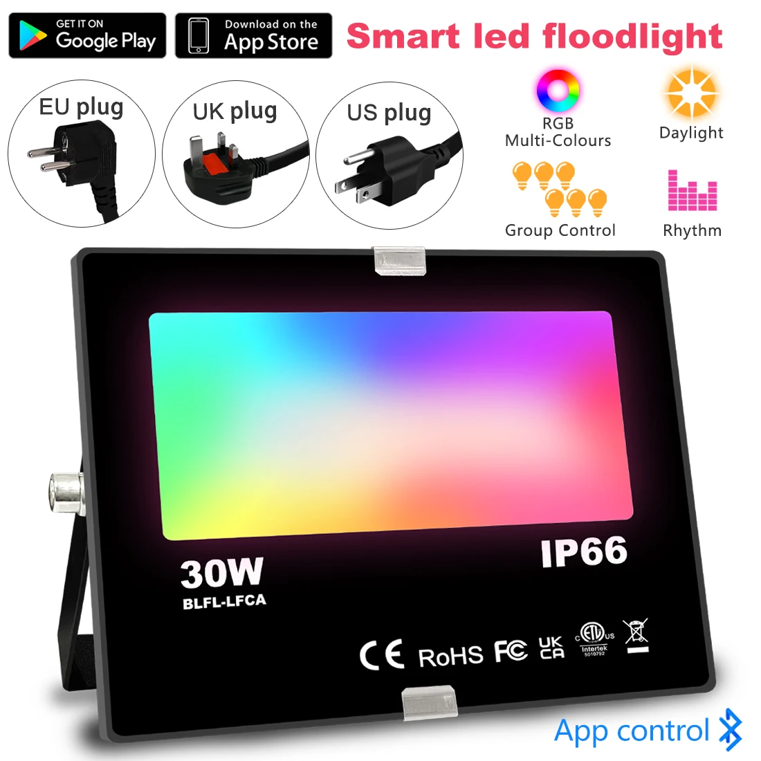 led smart flood light