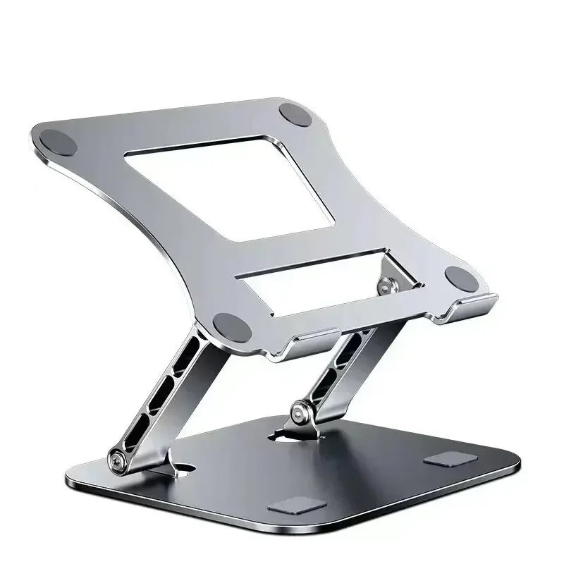 Laptop Stand Adjustable Aluminum Alloy Notebook Tablet Stand Up to 17 Inch Laptop Portable Fold Holder Cooling Bracket Support-animated-img