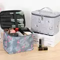 Handheld Makeup Storage Bag Waterproof Portable Multifunctional Travel Cosmetic Cleaning Organiser Jewellery Display Case