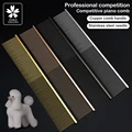 Sakura Pet Grooming Piano Comb Poodle Pull Hair Open Knot Comb Competition Competitive Dog Pick Hair Style Inline Comb