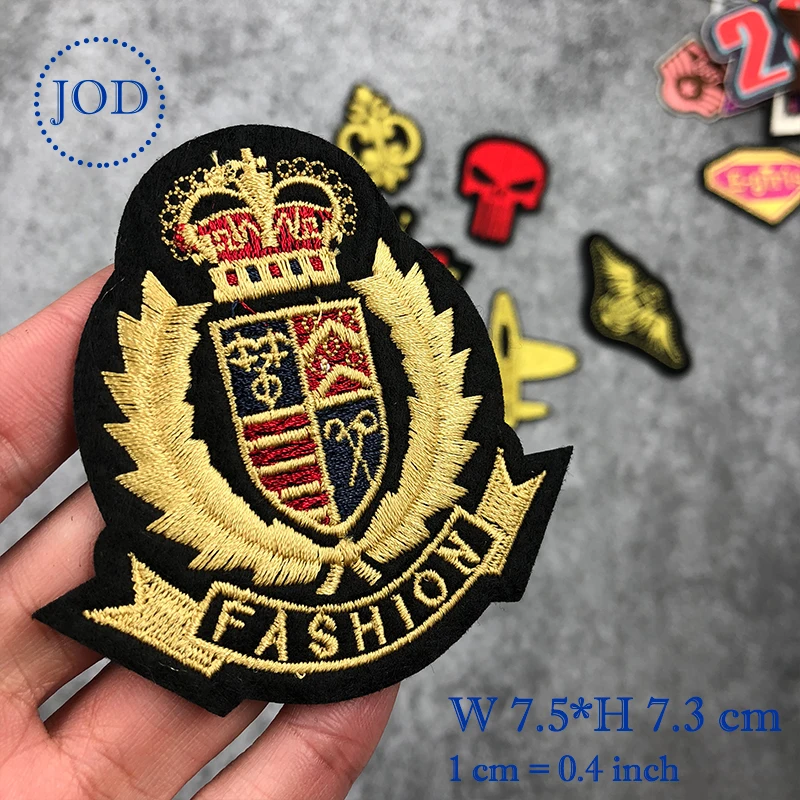 JOD Army Embroidery Military Patch Clothes Applique Tactical Iron