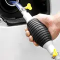 2M PVC Handy Manual Gas Oil Pump Car Fuel Pump Hand Straw Pump Durable For Liquid Gasoline Tuning Fuel Gasoline Diesel Pump preview-2