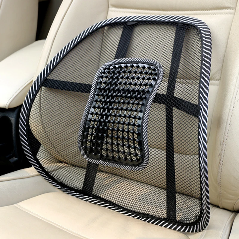 mesh lumbar support for car