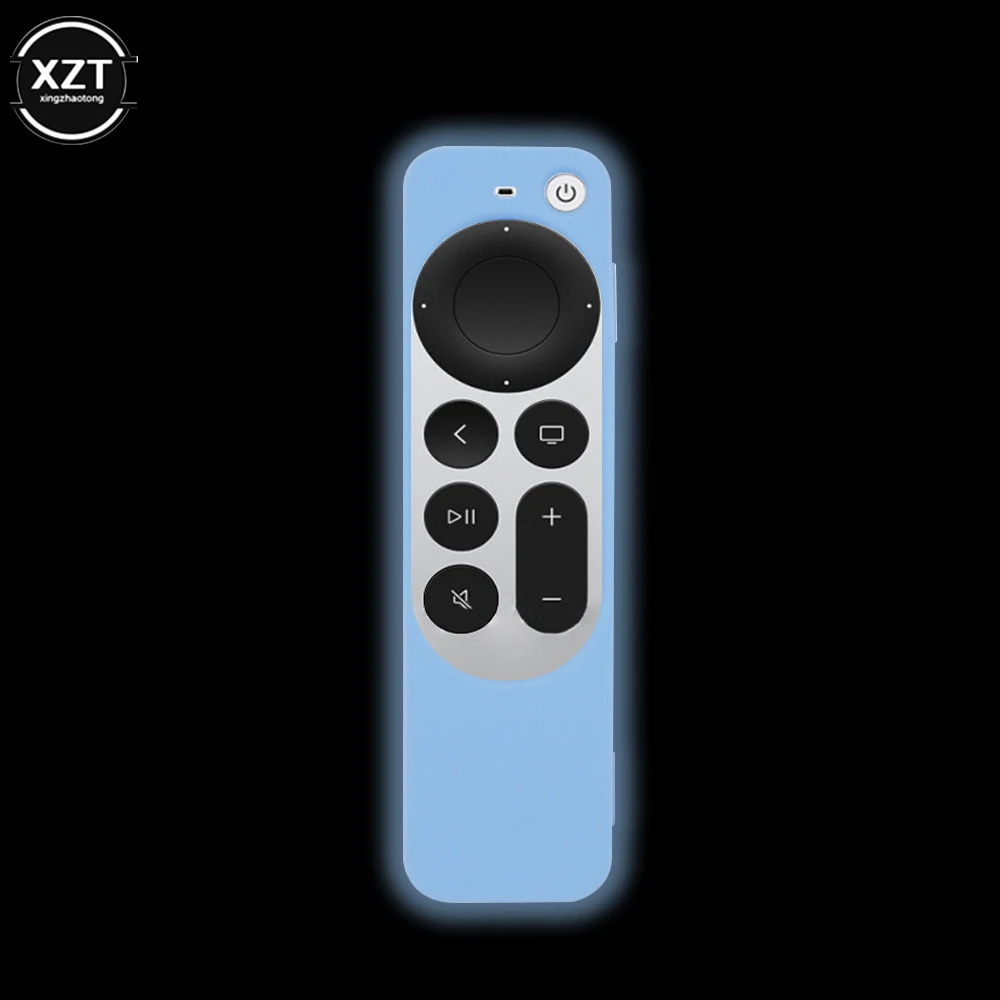 For Apple TV 4K Siri Remote 2021 Remote Control Skin Remote Controller Protector Silicone Cover Protective Case-animated-img