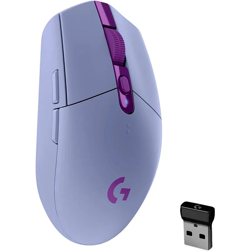 Logitech G304 LIGHTSPEED Wireless Gaming Mouse Esports Peripheral Programmable Office Desktop Laptop Mouse Not Include Batteries-animated-img