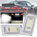 Upgrade Led License Plate Light Led Canbus Auto Tail Light White LED Bulbs For BMW 3er E46 4D 1998-2003 Car Accessories