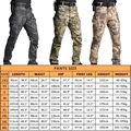 Airsoft Combat Trousers Tactical Pants for Men Paintball Camping Camo Pants Wear Resistant Hunting Softair Hiking Climb Clothes preview-2